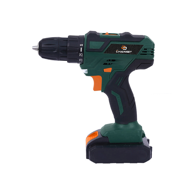 CG-3021 21V Brushed drill with metal chuck and battery charger