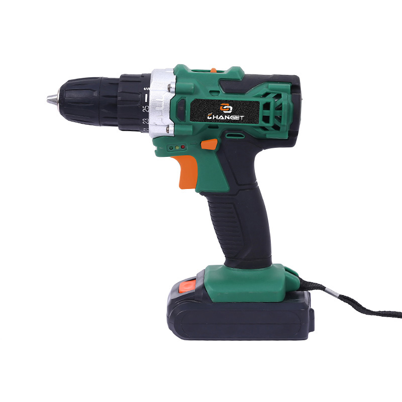 CG-3025 21V Brushed rechargeable portable dual-speed pistol drill