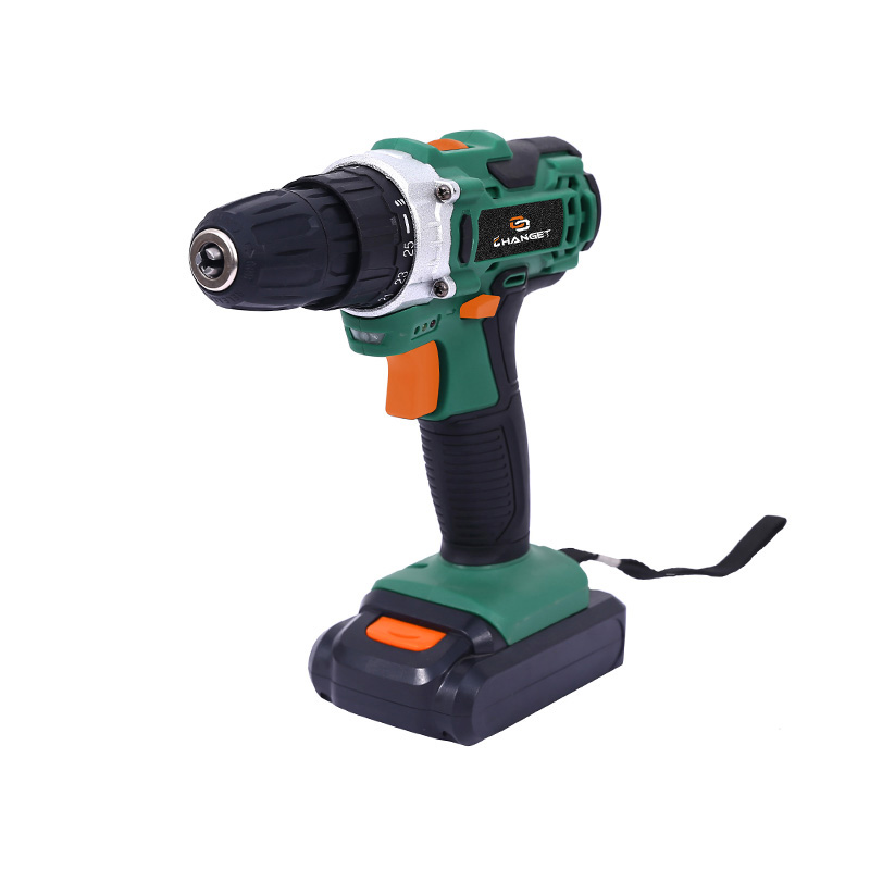 CG-3025 21V Brushed rechargeable portable dual-speed pistol drill