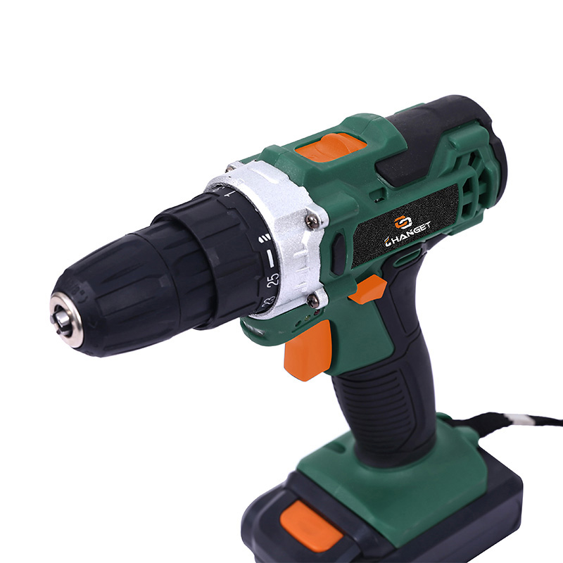 CG-3025 21V Brushed rechargeable portable dual-speed pistol drill